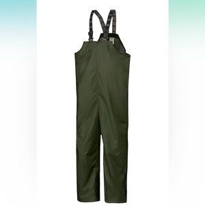 Helly Hansen Mens Waterproof Mandal Bib, Green, size M